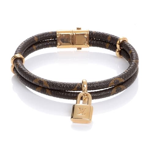 louis vuitton keep it bracelet sizing|leather monogram bracelet.